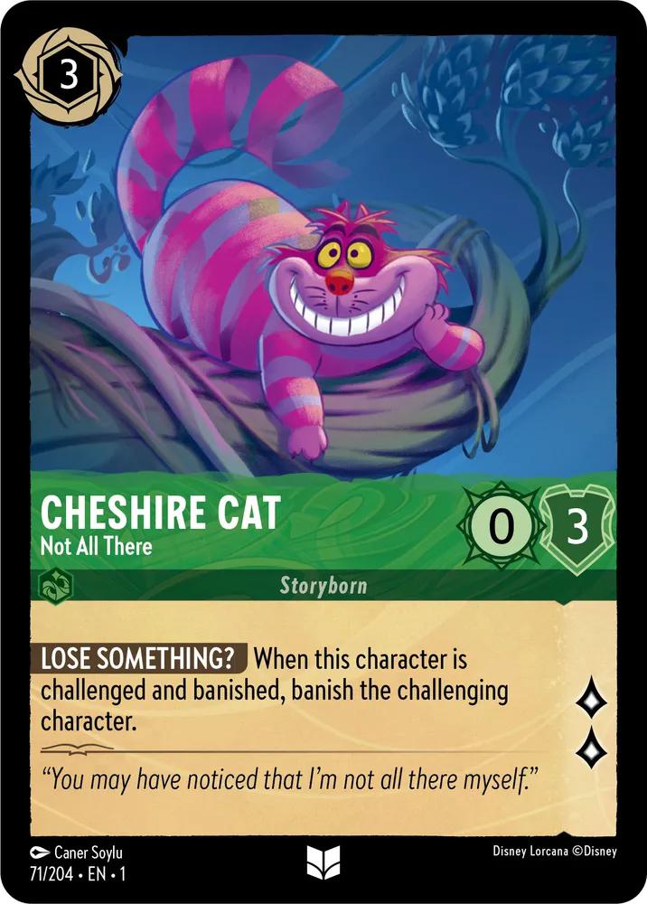 Cheshire Cat - Not All There - 71/204 [The First Chapter] [Non-Foil]