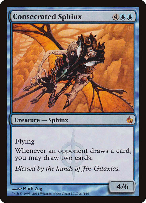 Consecrated Sphinx [21] [Mirrodin Besieged] [Non-Foil]