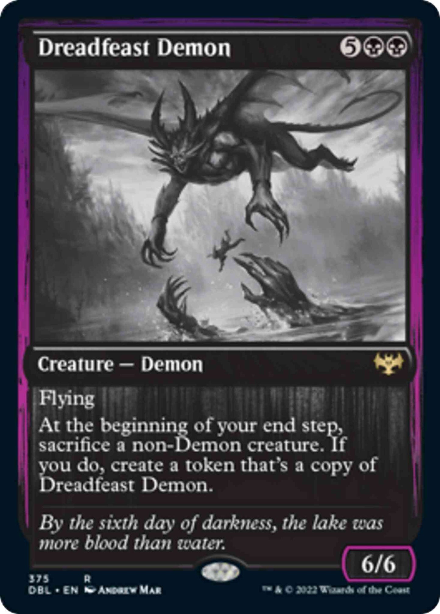 Dreadfeast Demon [375] [Innistrad: Double Feature] [Non-Foil]
