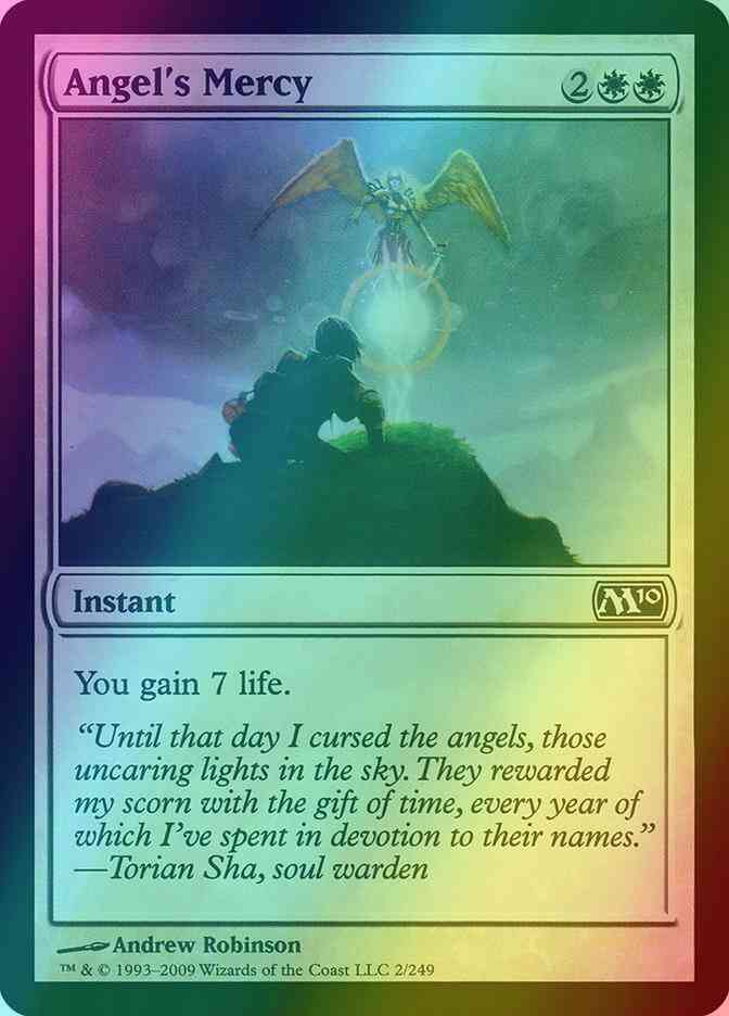 Angel's Mercy [Magic 2010] [Foil]