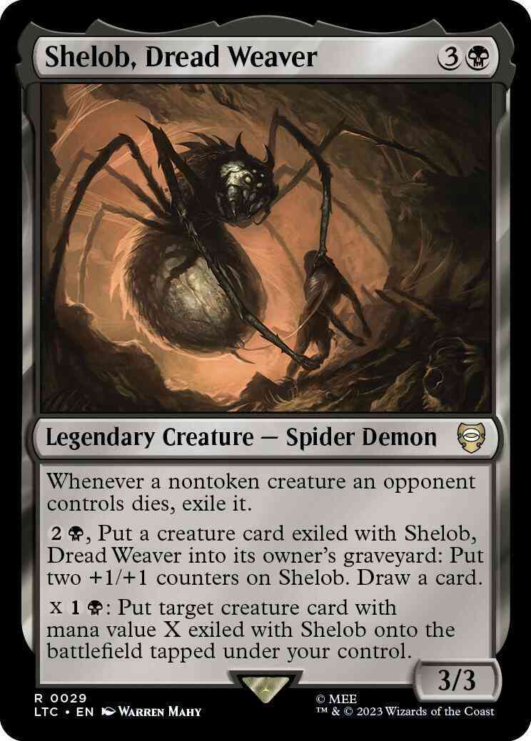 Shelob, Dread Weaver [29] [The Lord of the Rings: Tales of Middle-earth: Commander] [Non-Foil]