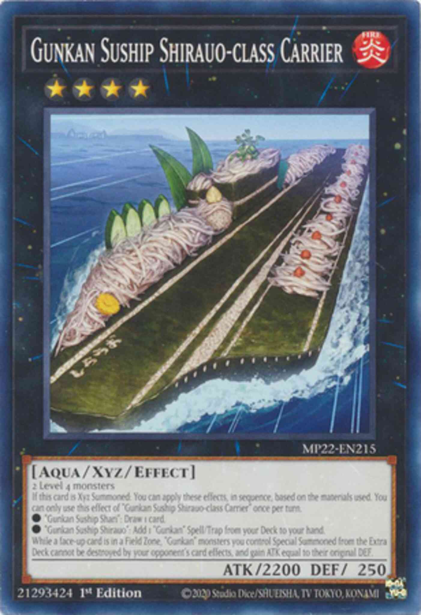 Gunkan Suship Shirauo-class Carrier - MP22-EN215 - Common - 1st Edition