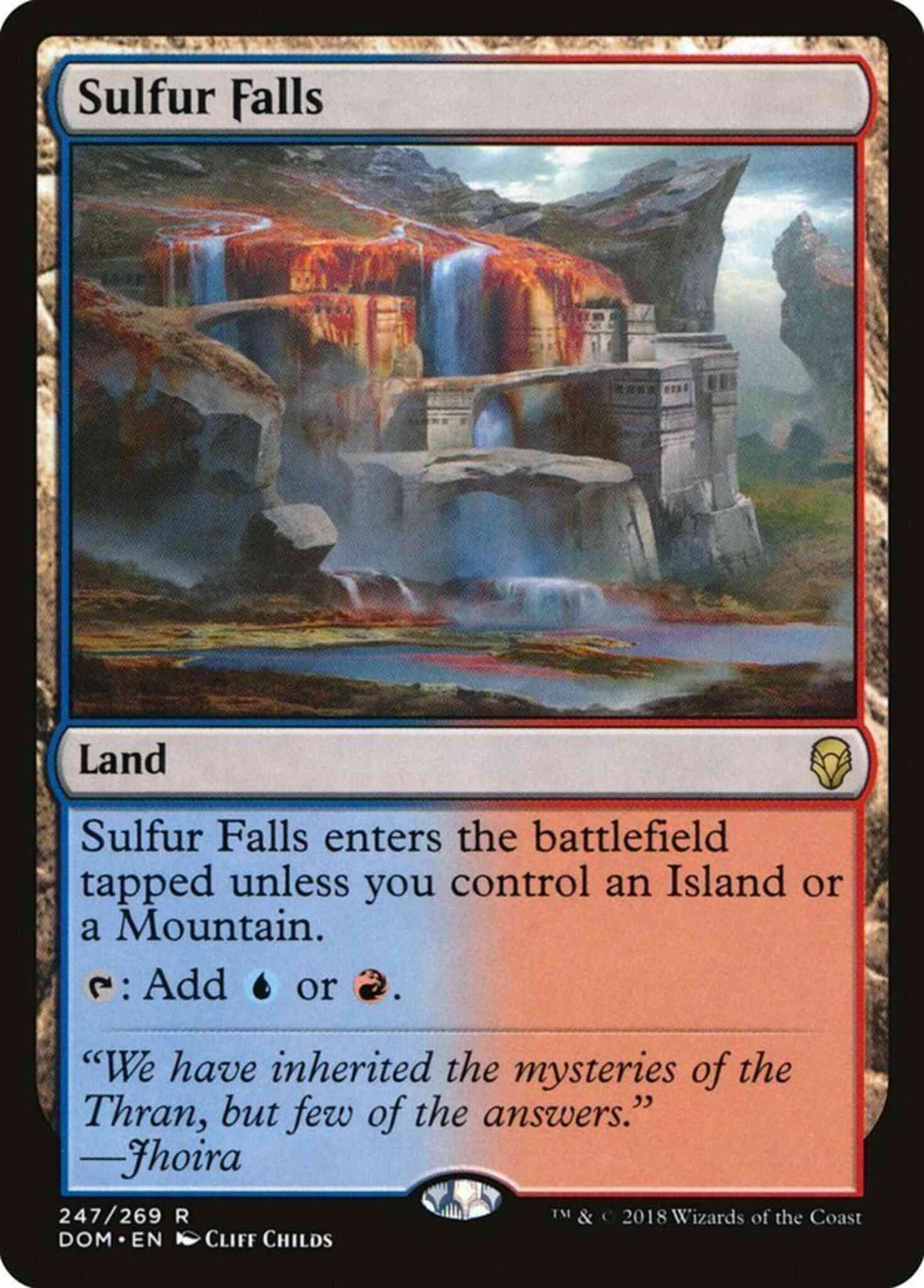 Sulfur Falls [247] [Dominaria] [Non-Foil]