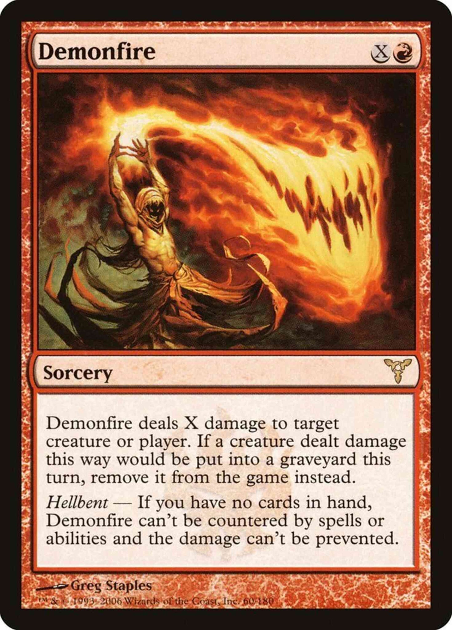 Demonfire [60] [Dissension] [Non-Foil]