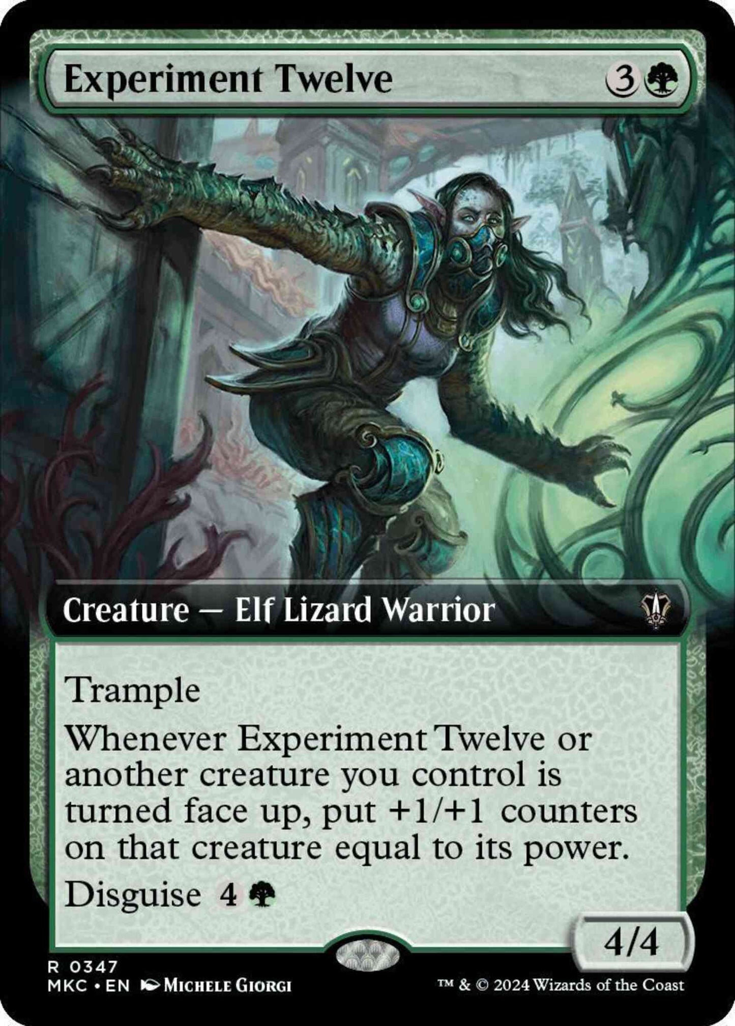 Experiment Twelve [347] [Extended Art] [Murders at Karlov Manor: Commander] [Non-Foil]