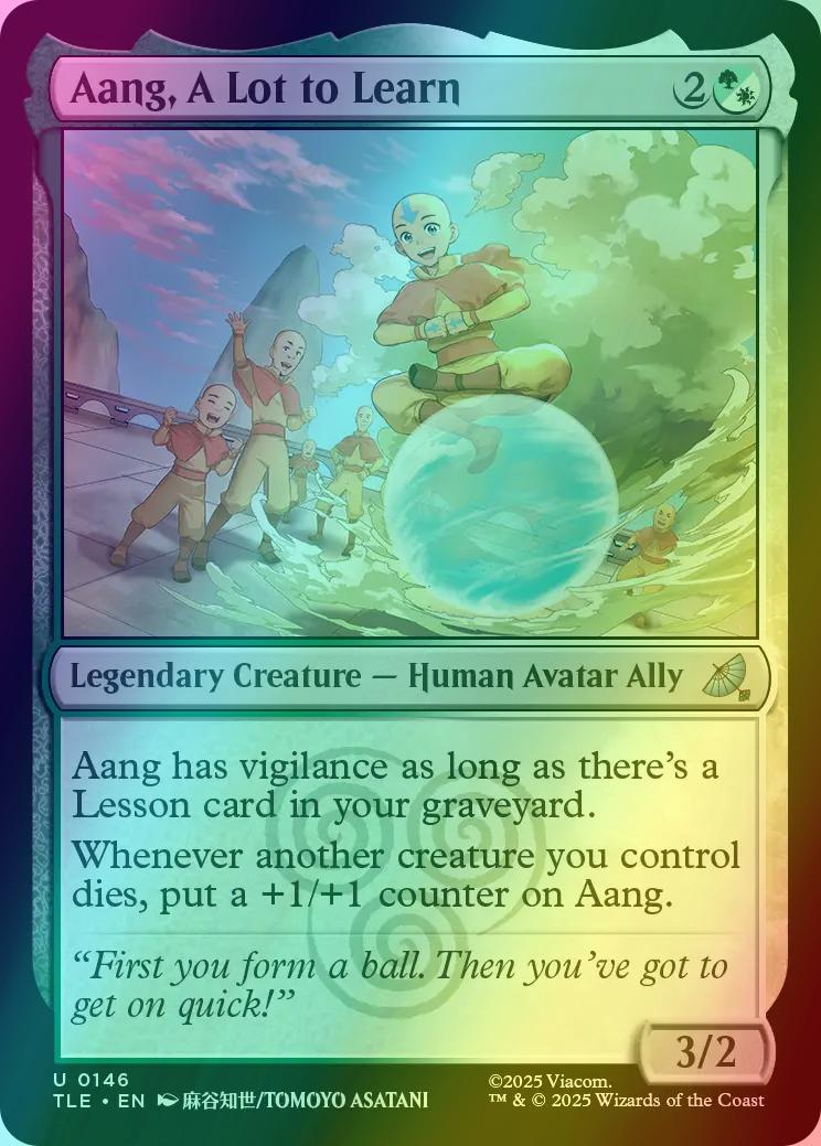 Aang, A Lot to Learn [146] [Avatar: The Last Airbender Eternal] [Foil]