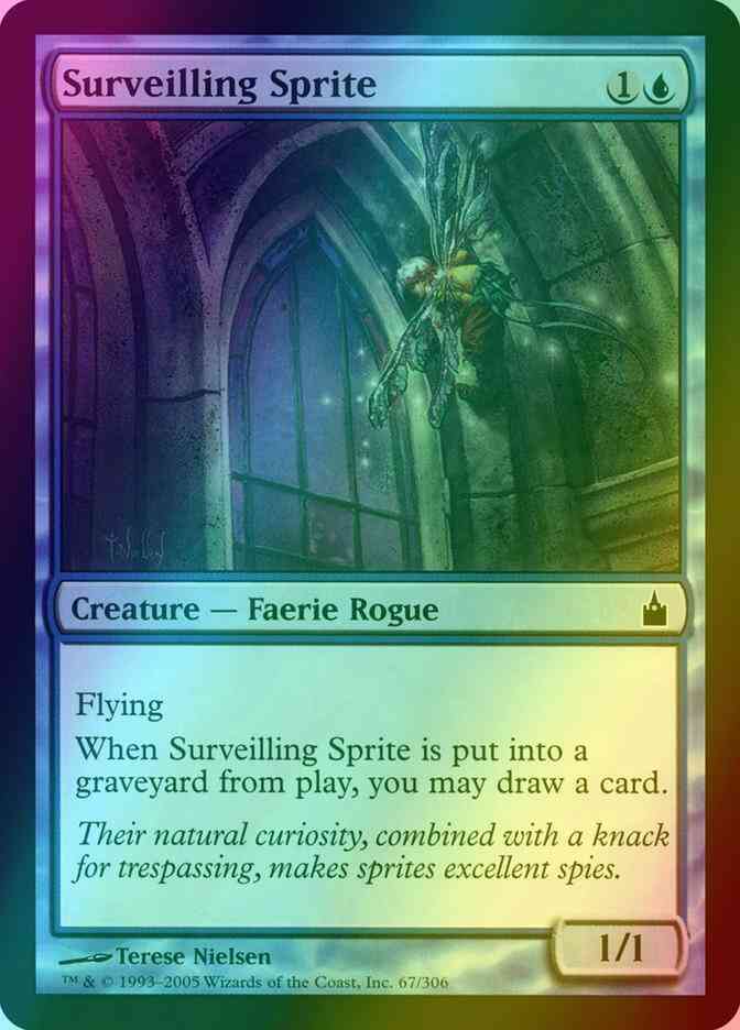 Surveilling Sprite [67] [Ravnica City Of Guilds] [Foil]