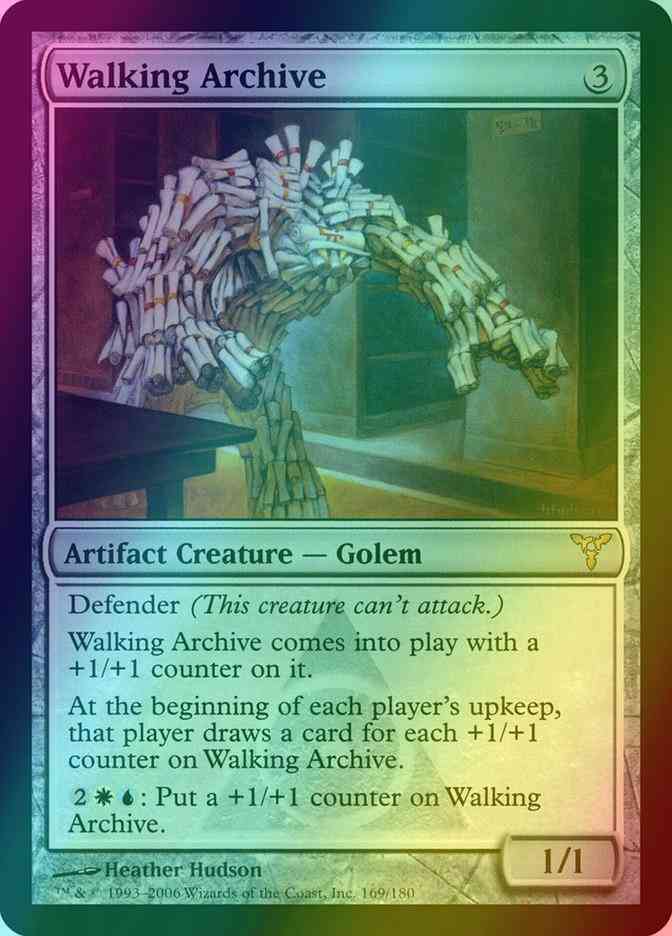 Walking Archive [169] [Dissension] [Foil]