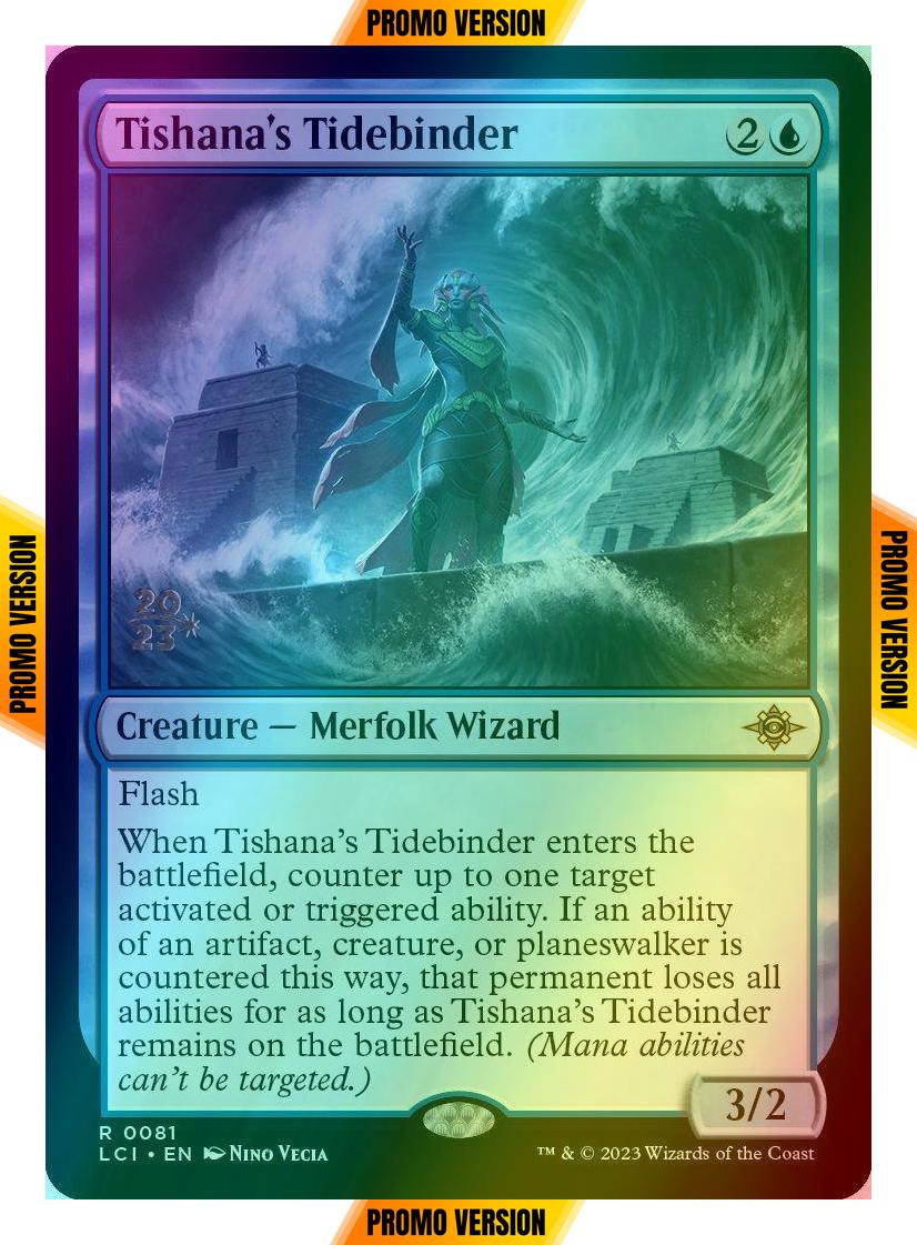 Tishana's Tidebinder [81s] [Prerelease] [The Lost Caverns of Ixalan: Promos] [Foil]
