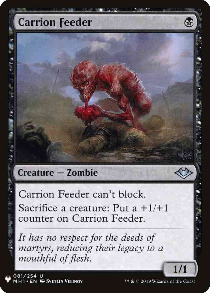 Carrion Feeder [MH1-81] [The List] [Non-Foil]