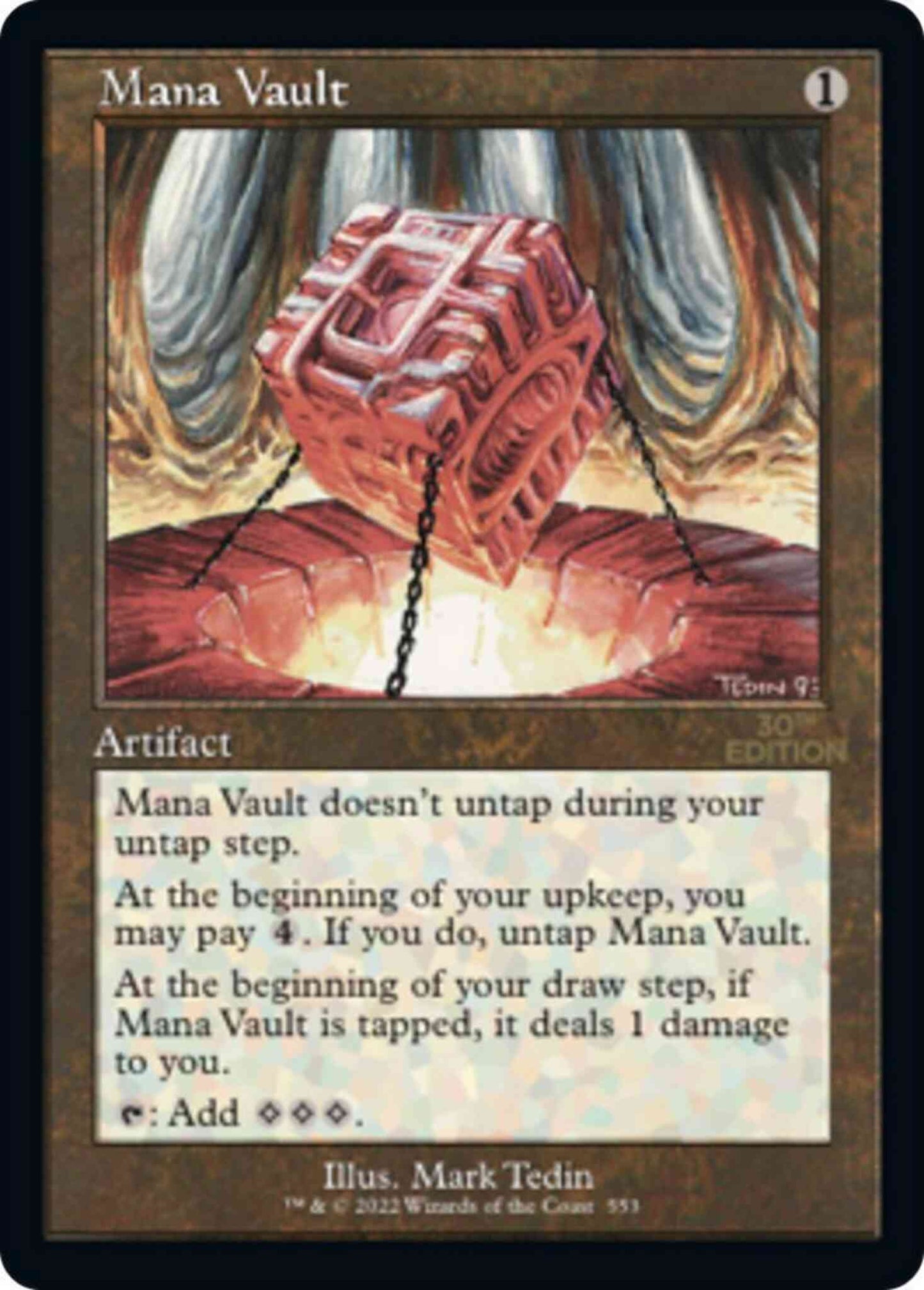 Mana Vault [553] [Retro Frame] [30th Anniversary Edition] [Non-Foil]