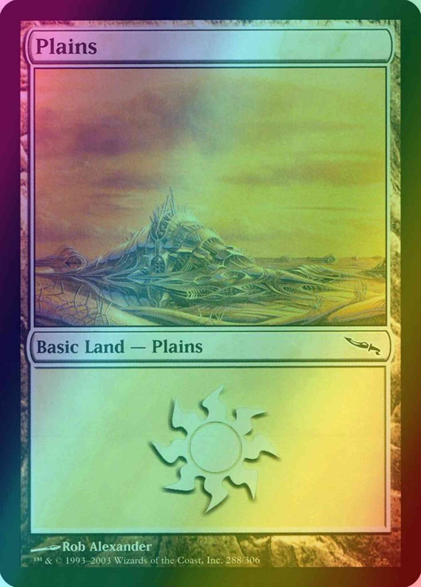 Plains [288] [Mirrodin] [Foil]