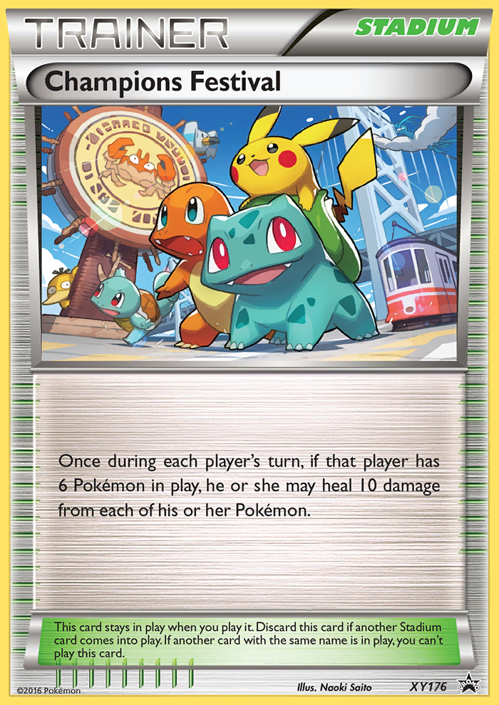 Champions Festival - XY176 - Promo [xyp-XY176] [Non-Holo]