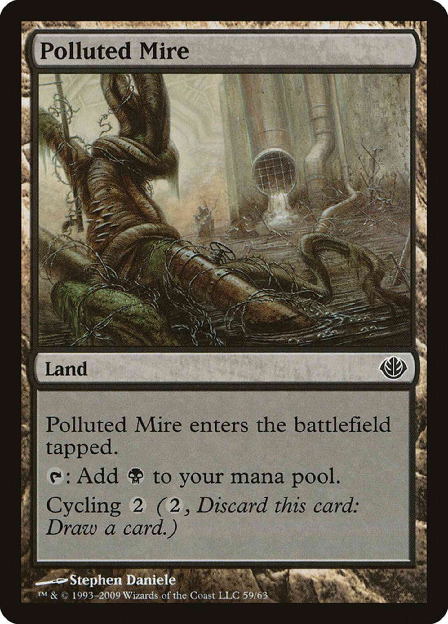 Polluted Mire [59] [Duel Decks: Garruk vs. Liliana] [Non-Foil]