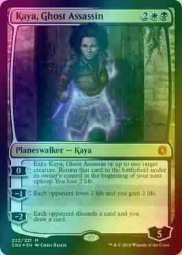 Kaya, Ghost Assassin [75] [Conspiracy Take The Crown] [Foil]