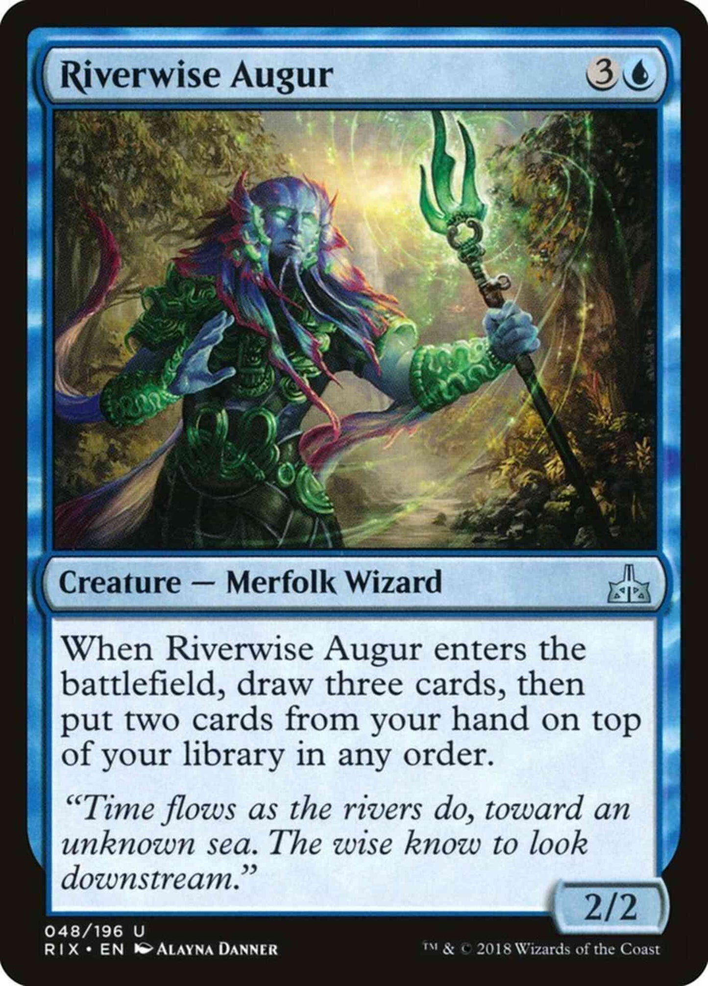 Riverwise Augur [48] [Rivals of Ixalan] [Non-Foil]