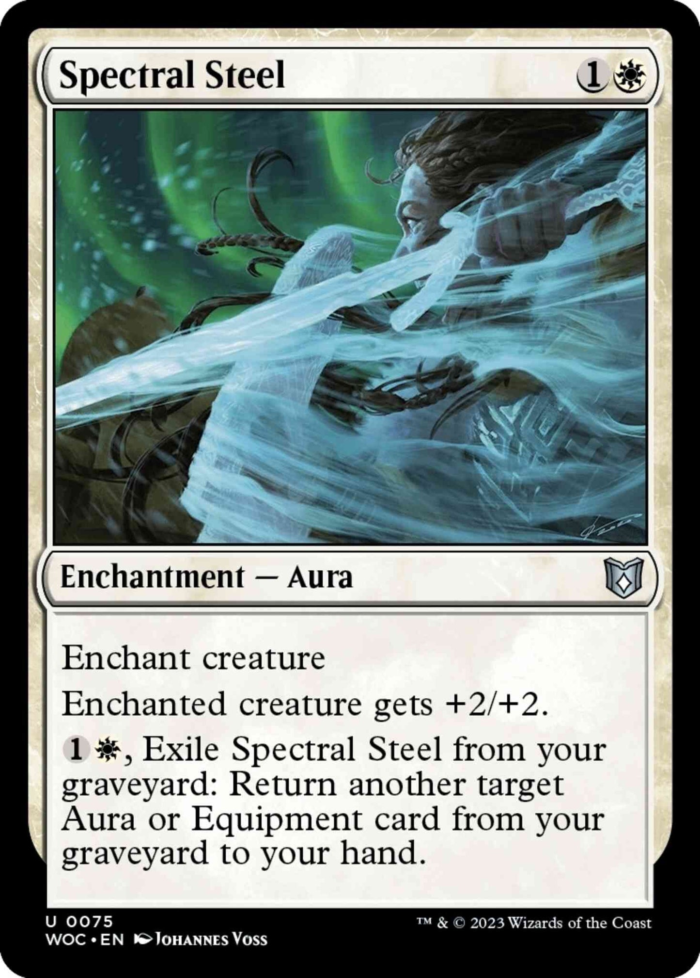 Spectral Steel [75] [Wilds of Eldraine: Commander] [Non-Foil]
