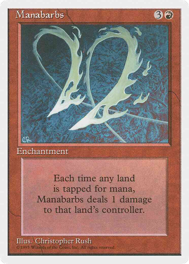 Manabarbs [212] [Fourth Edition] [Non-Foil]