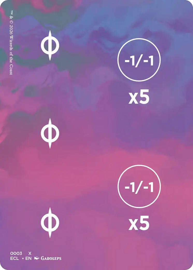 Punchcard (03) // Punchcard (03) [13] [Lorwyn Eclipsed: Tokens] [Non-Foil]