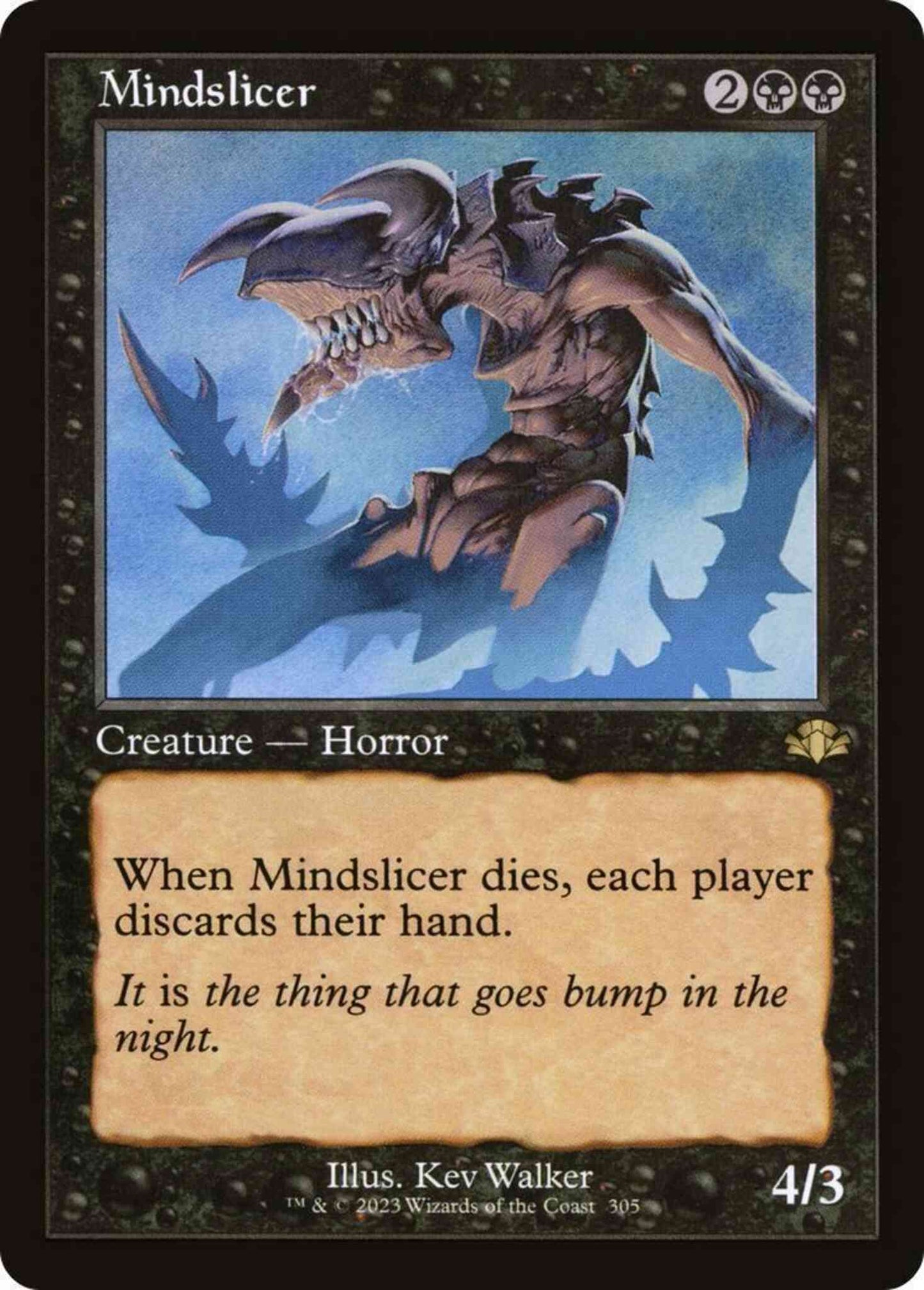 Mindslicer [305] [Retro Frame] [Dominaria Remastered] [Non-Foil]