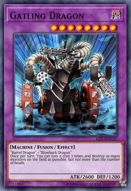 Gatling Dragon - LCJW-EN267 - Common - 1st Edition