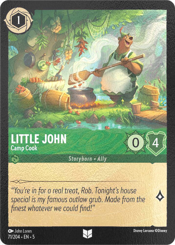 Little John - Camp Cook - 71/204 [Shimmering Skies] [Cold Foil]