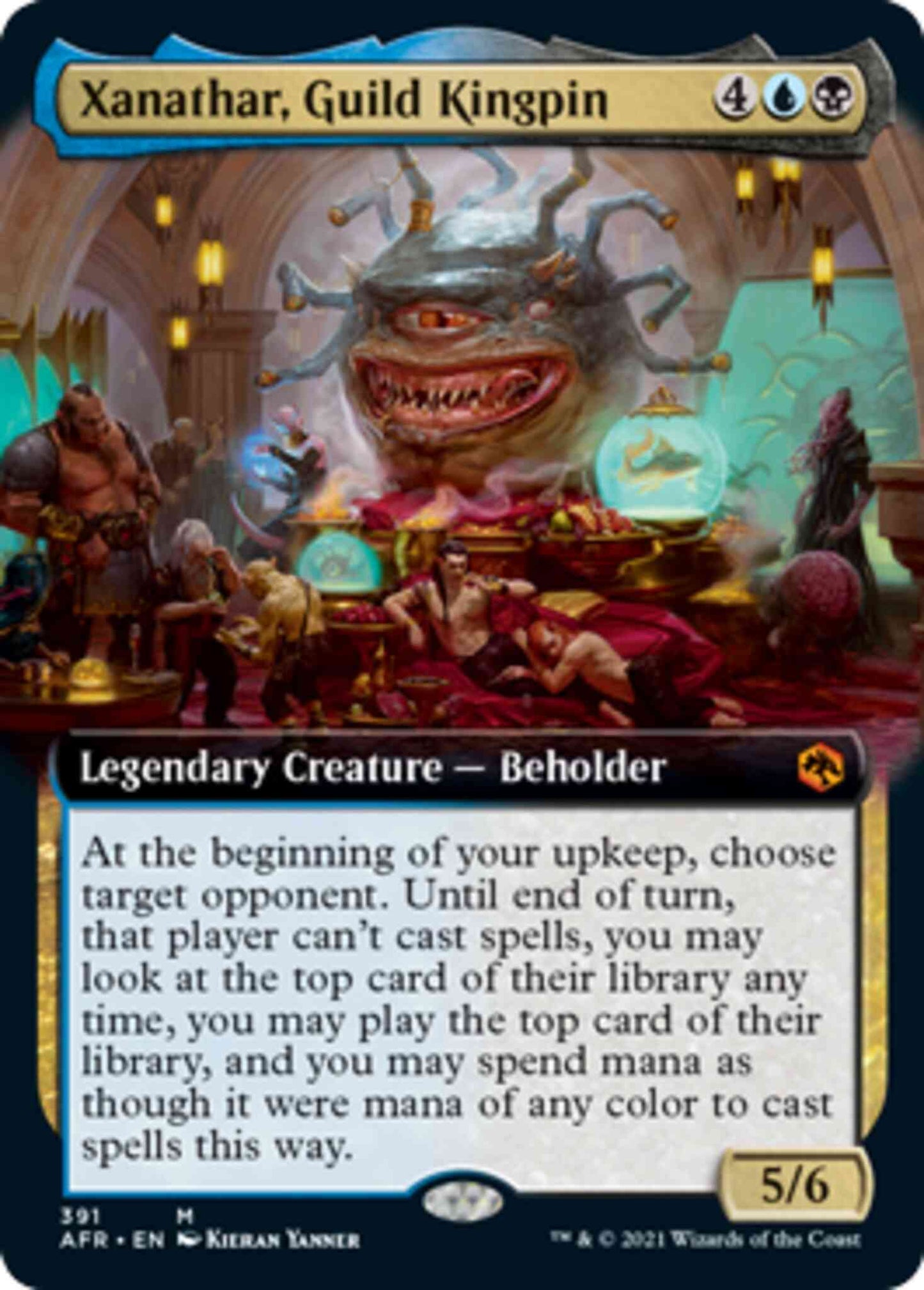Xanathar, Guild Kingpin [391] [Extended Art] [Adventures in the Forgotten Realms] [Non-Foil]