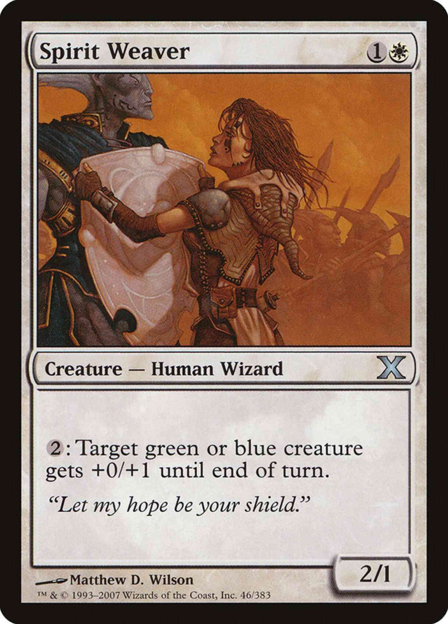 Spirit Weaver [46] [Tenth Edition] [Non-Foil]