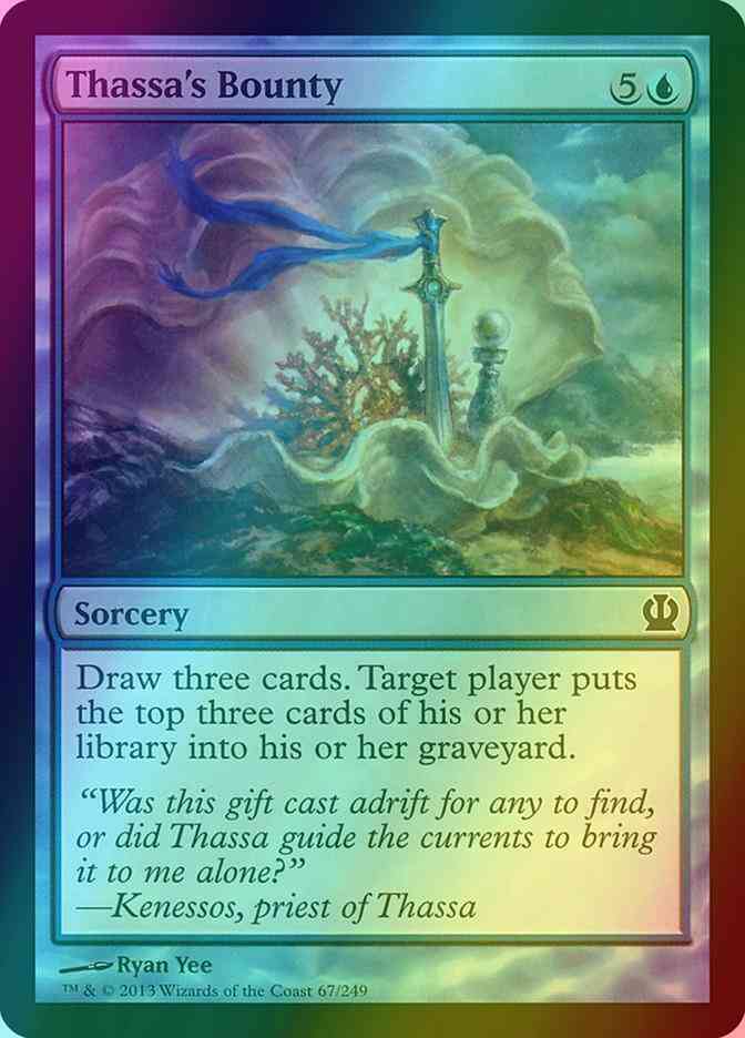 Thassa's Bounty [67] [Theros] [Foil]