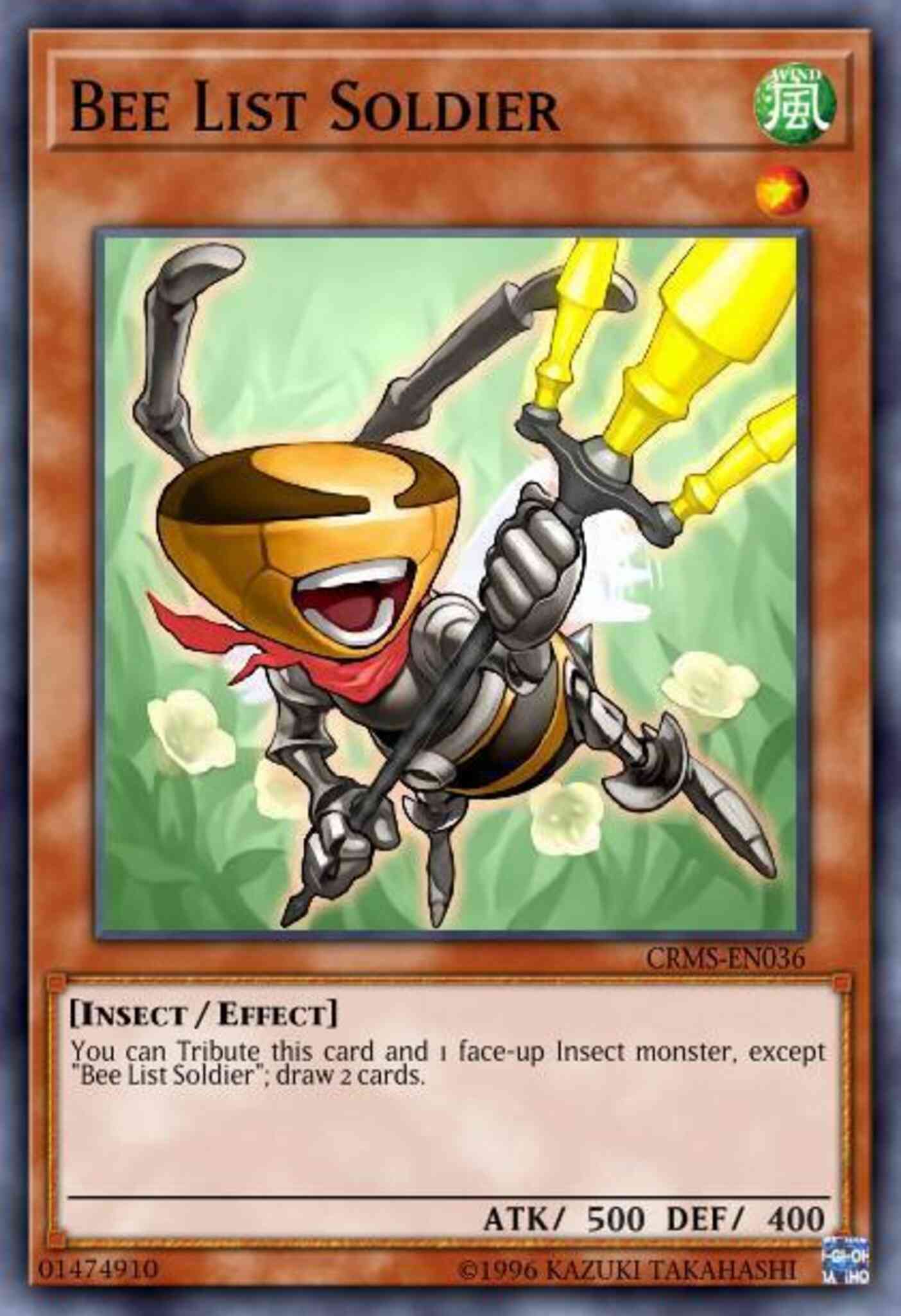 Bee List Soldier - CRMS-EN036 - Common - Unlimited