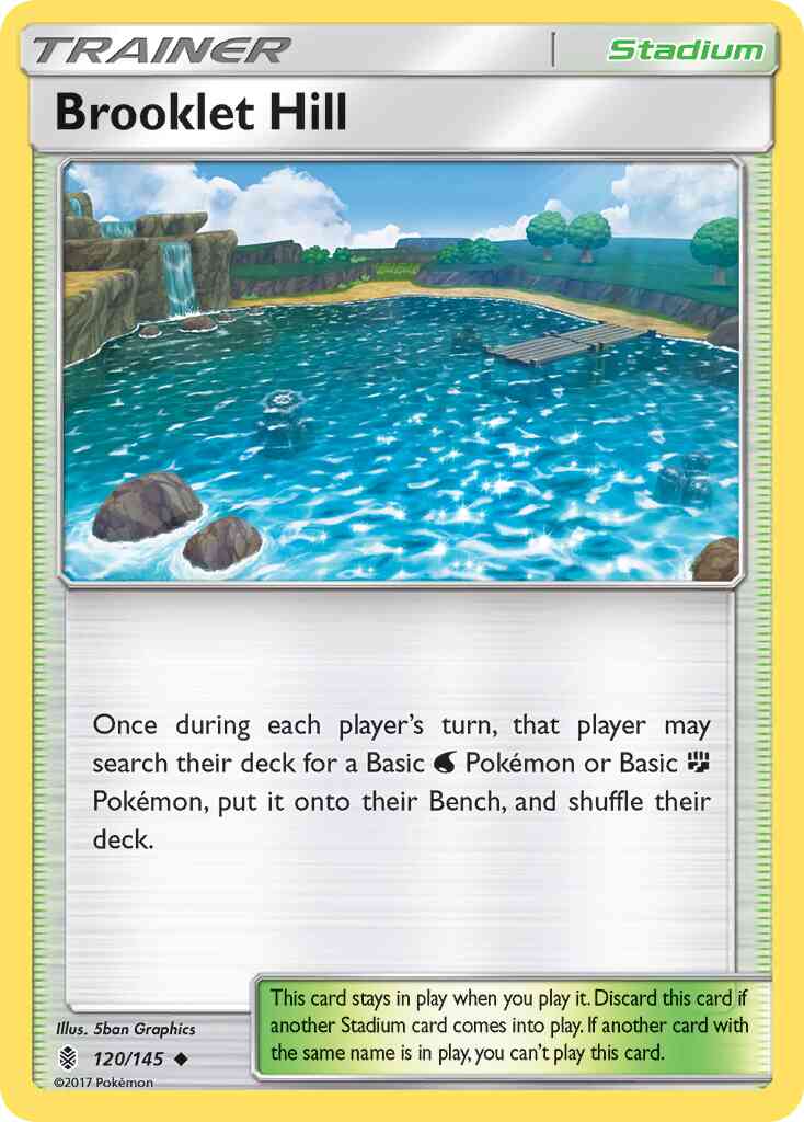 Brooklet Hill - 120/145 - Uncommon [sm2-120] [Reverse Holo]