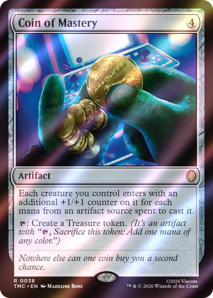 Coin of Mastery [38] [Teenage Mutant Ninja Turtles Eternal] [Surge Foil]