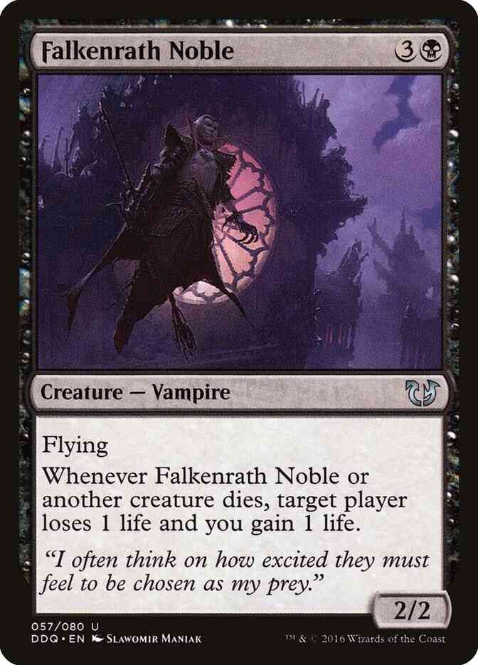 Falkenrath Noble [57] [Duel Decks Blessed vs Cursed] [Non-Foil]