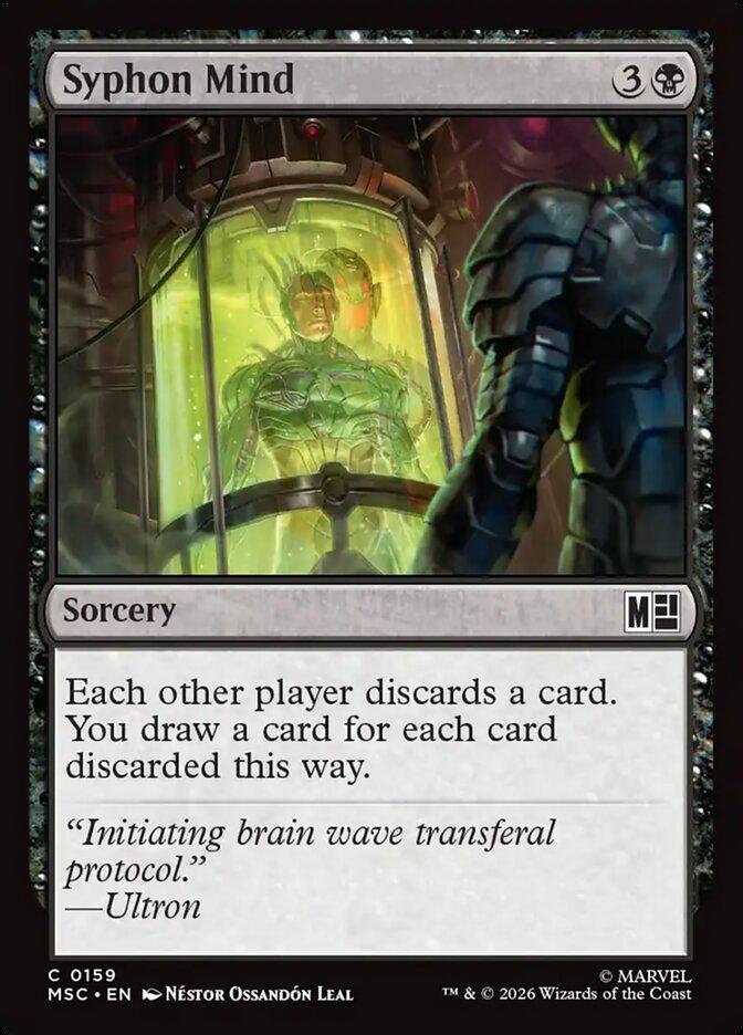 Syphon Mind [159] [Marvel Super Heroes: Commander] [Non-Foil]