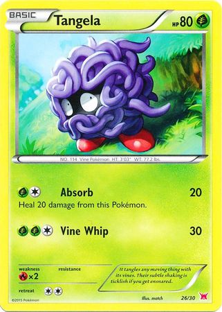 Tangela - 26/30 - [XY Trainer Kit (Latias)] [Non-Holo]