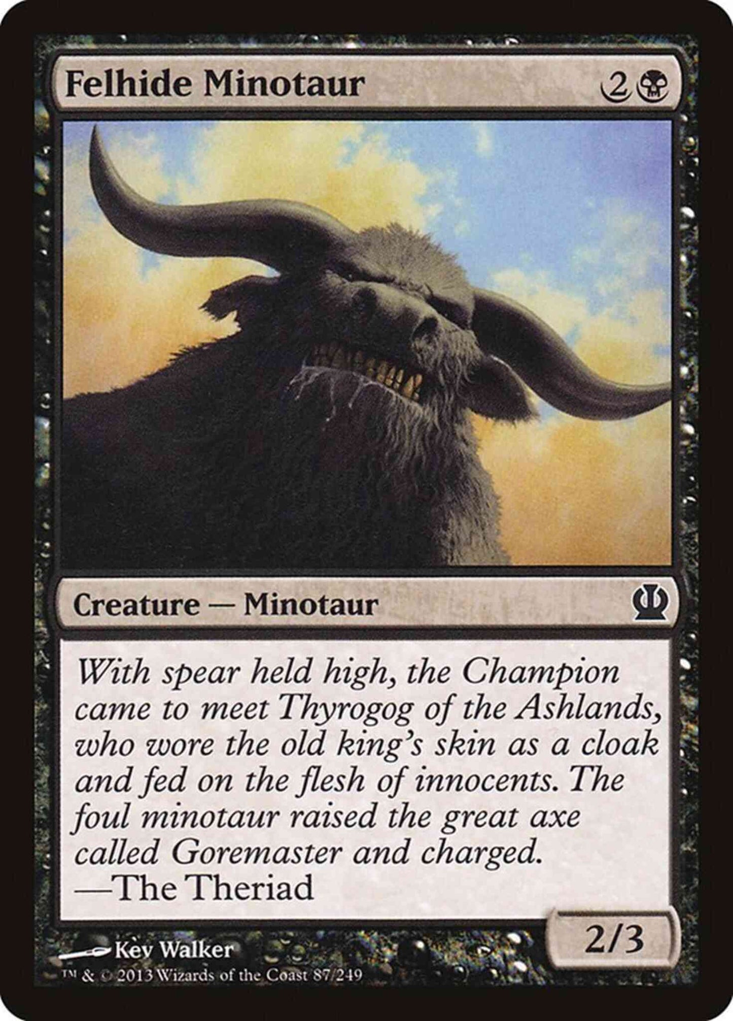 Felhide Minotaur [87] [Theros] [Non-Foil]