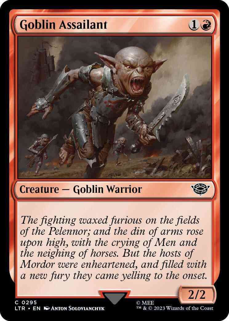 Goblin Assailant [295] [Starter Kit] [The Lord of the Rings: Tales of Middle-earth] [Non-Foil]