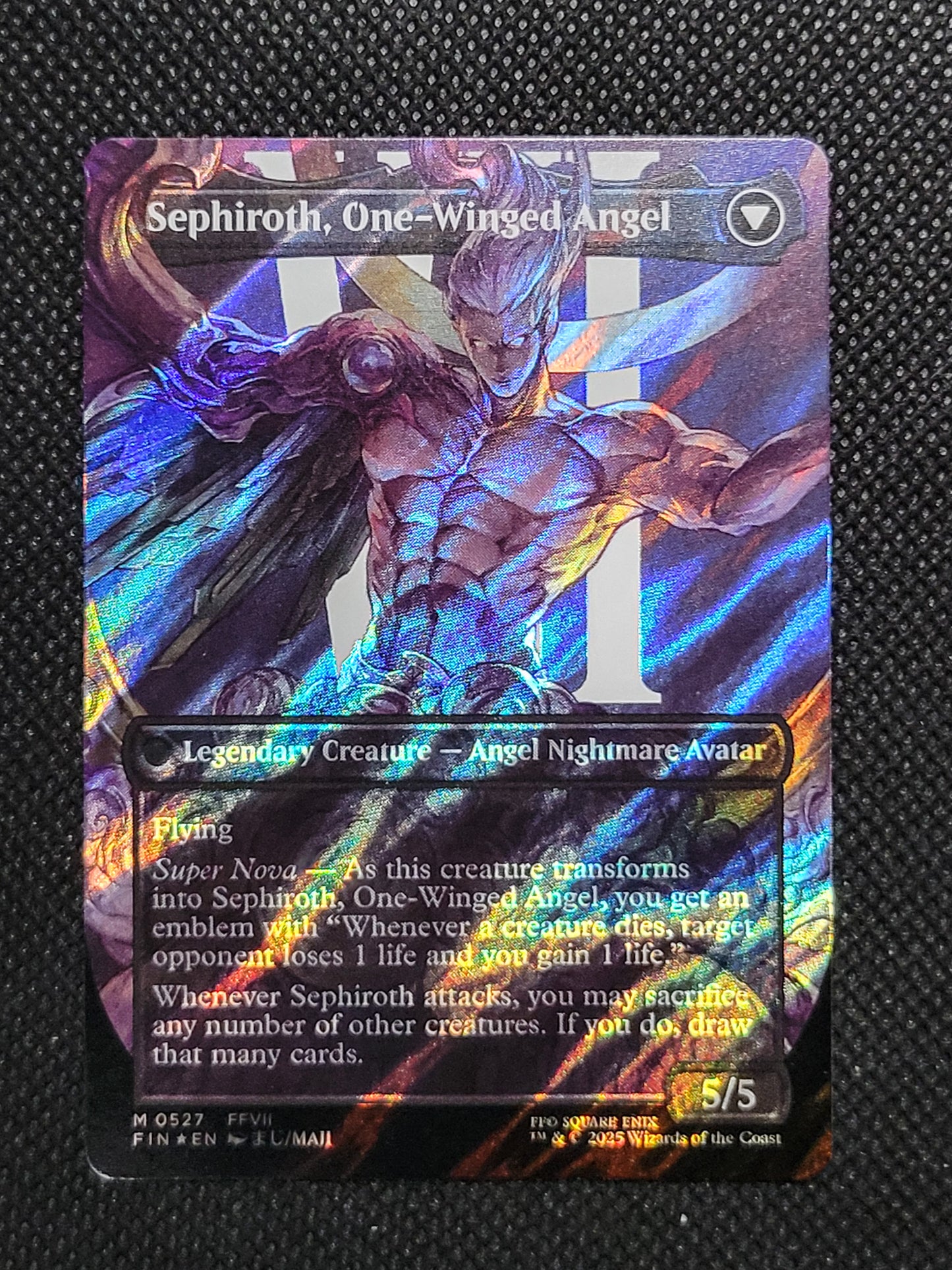 Sephiroth, Fabled SOLDIER // Sephiroth, One-Winged Angel — Borderless|Character|Surge Foil — ID 16954