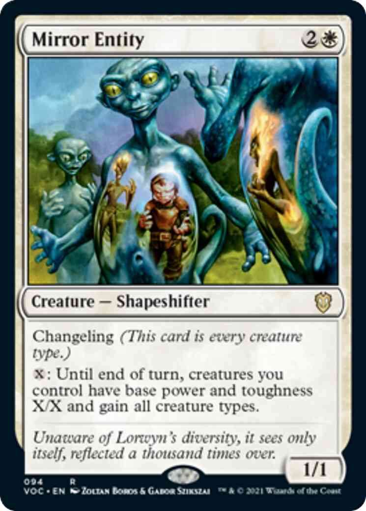 Mirror Entity [94] [Innistrad: Crimson Vow: Commander] [Non-Foil]