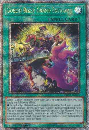 Goblin Biker Grand Entrance - PHNI-EN061 - Quarter Century Secret Rare - 1st Edition