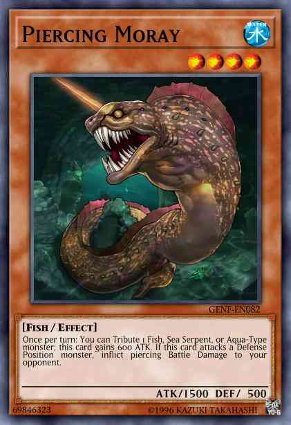Piercing Moray - GENF-EN082 - Ultra Rare - Unlimited