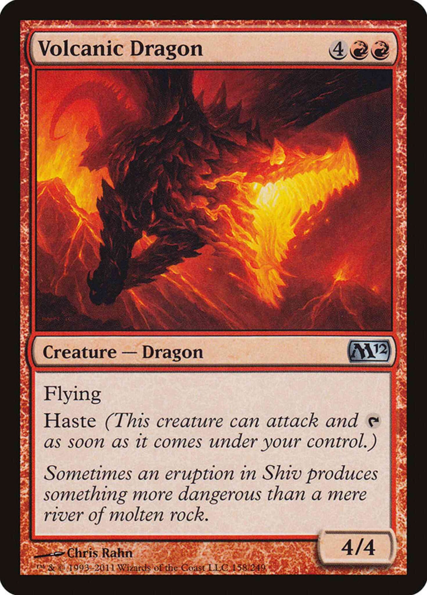Volcanic Dragon [158] [Magic 2012] [Non-Foil]
