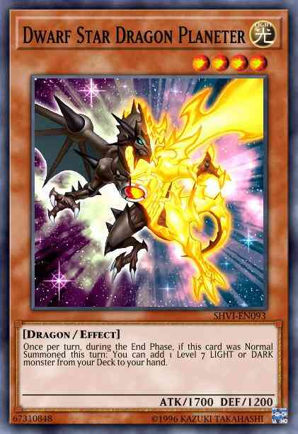 Dwarf Star Dragon Planeter - TOCH-EN034 - Rare - Unlimited