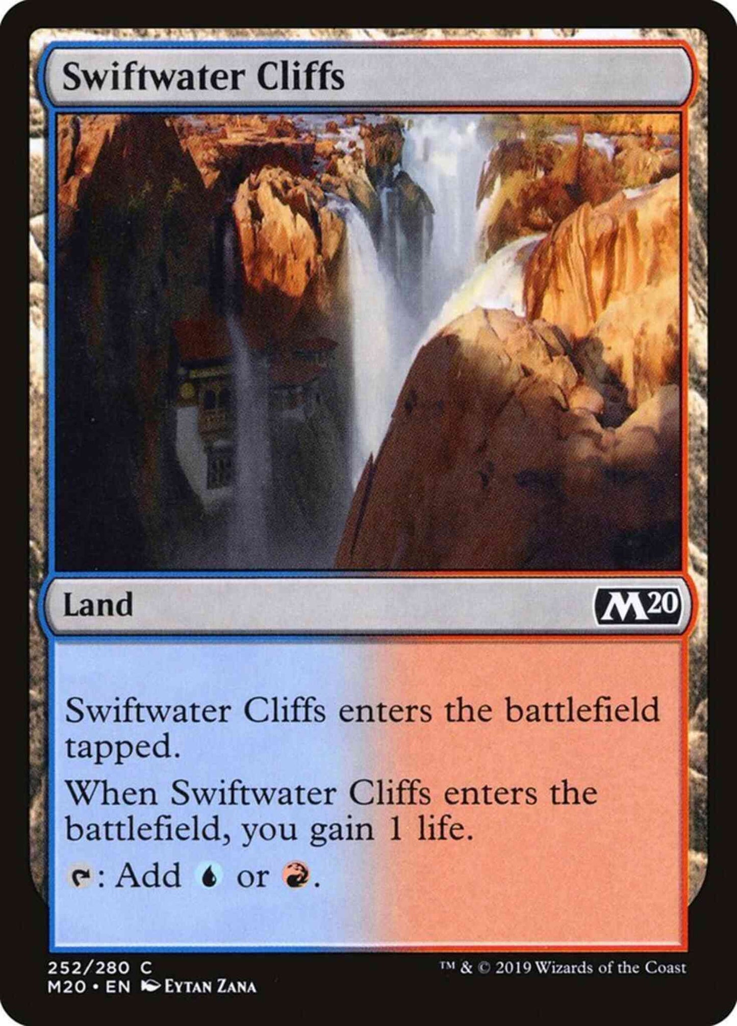 Swiftwater Cliffs [252] [Core Set 2020] [Non-Foil]