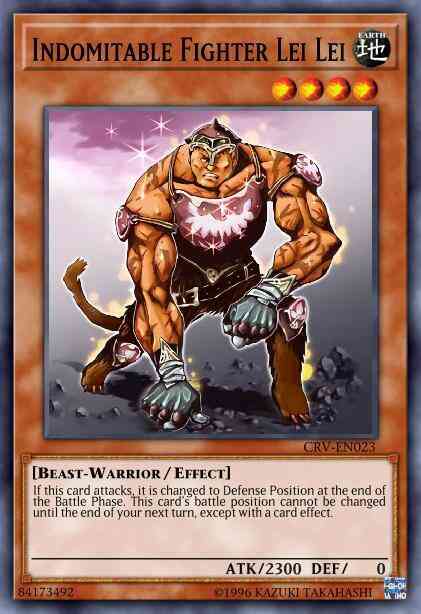 Indomitable Fighter Lei Lei - DR04-EN023 - Common - Unlimited