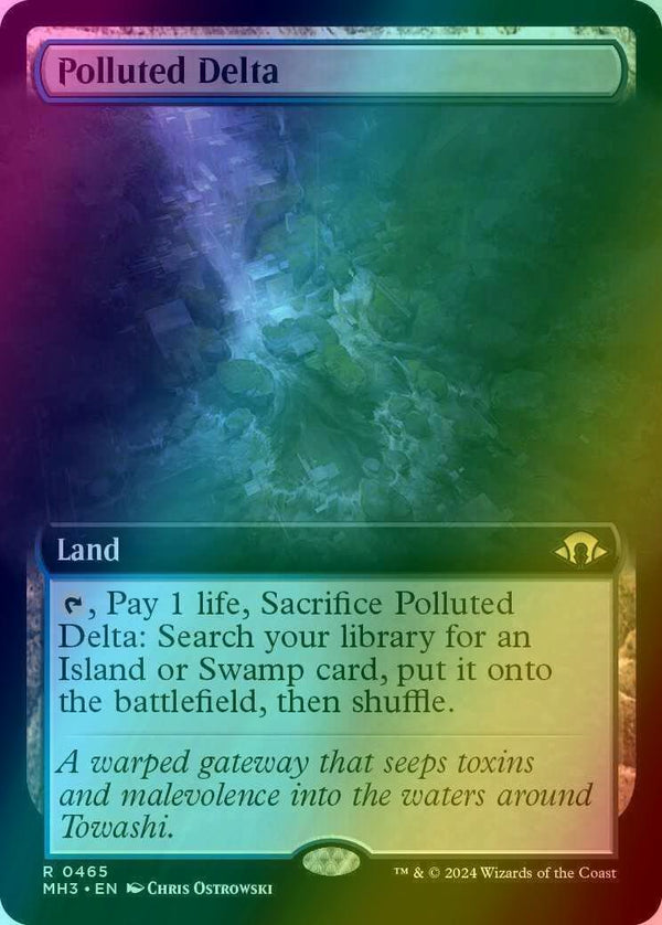 Polluted Delta [465] [Extended Art] [Modern Horizons 3] [Foil]