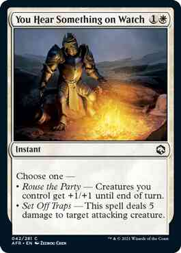 You Hear Something on Watch [42] [Adventures in the Forgotten Realms] [Non-Foil]