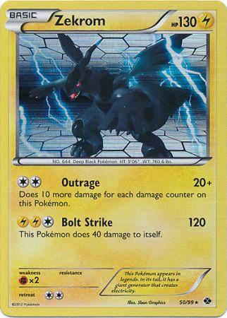 Zekrom - Theme Deck - 50/99 - Rare [bw4-50] [Holo]