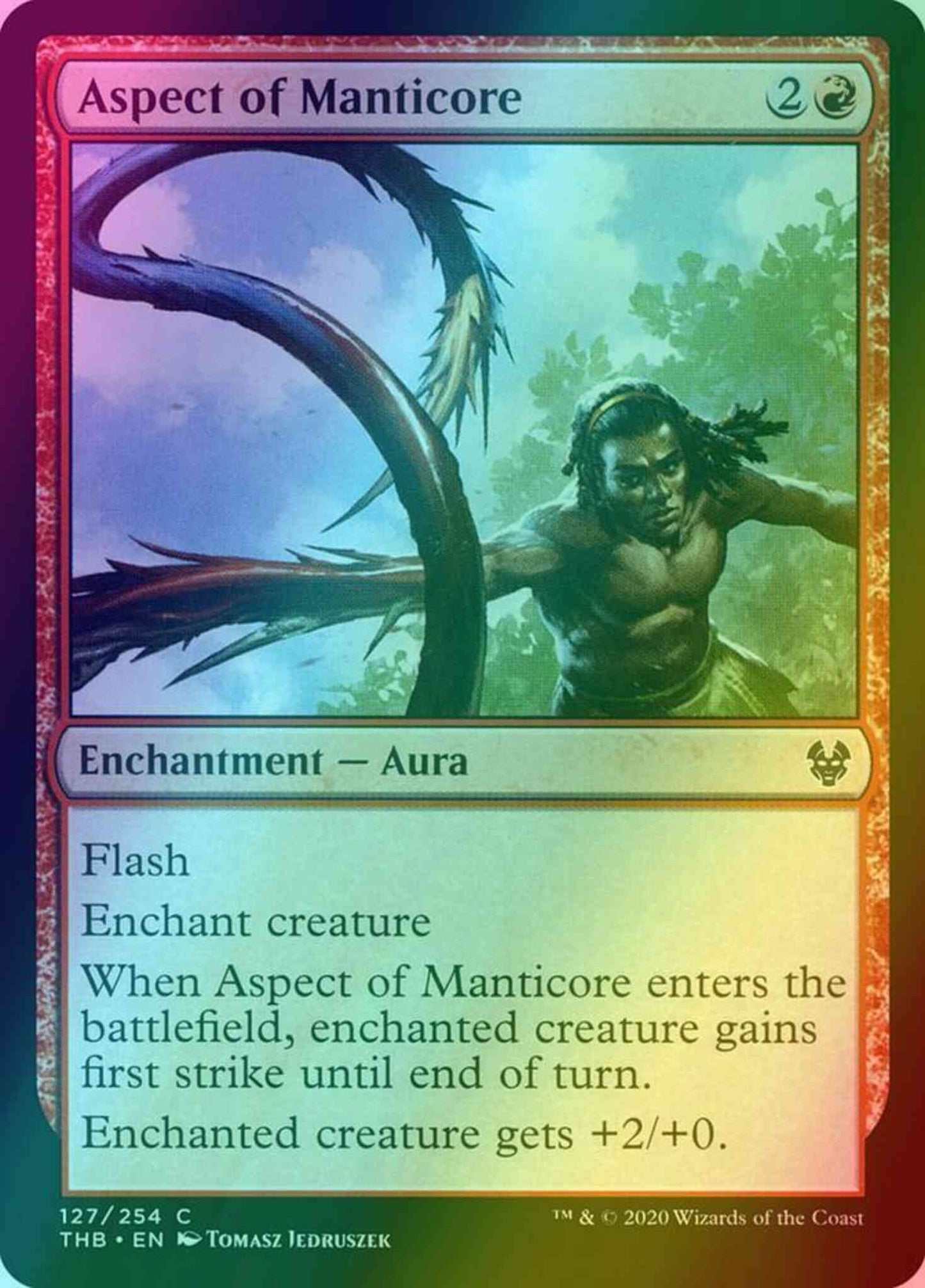 Aspect of Manticore [127] [Theros Beyond Death] [Foil]
