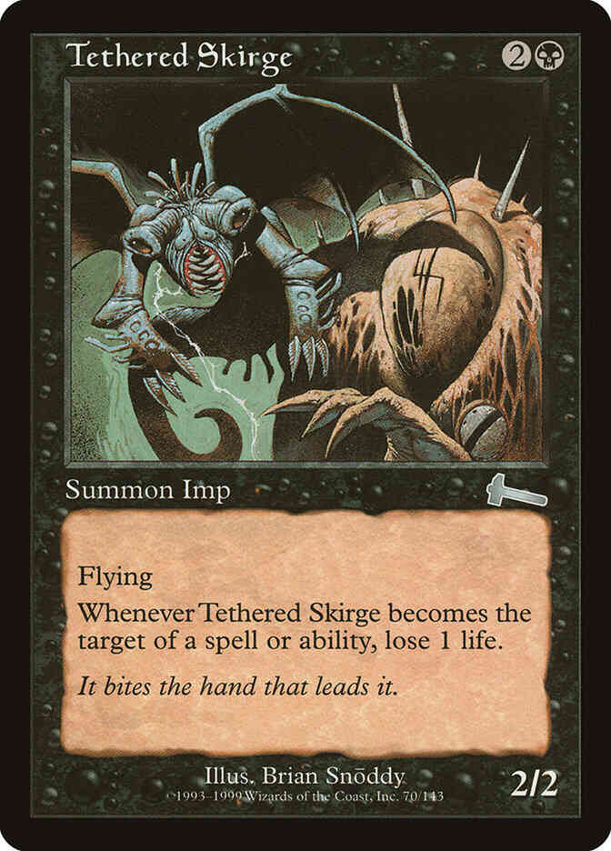 Tethered Skirge [70] [Urza's Legacy] [Non-Foil]